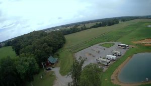 Campsite drone
